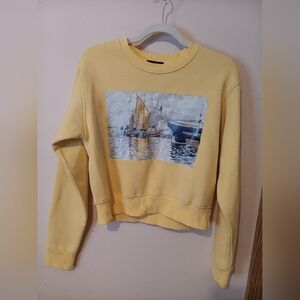 Cropped Forever 21 Sweatshirt, Size Medium.
